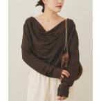 ショッピングtシャツ レディース tシャツ back drape Tシャツ レディース