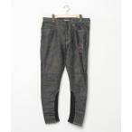 「glamb」 加工デニムパンツ 2 グレー メンズ