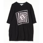 「Y-3」 半袖Tシャツ「adidasコラボ」 LARGE ブラック メンズ