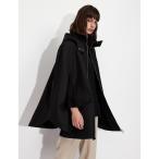 ショッピングポンチョ 「ARMANI EXCHANGE」 ポンチョ SMALL ブラック レディース