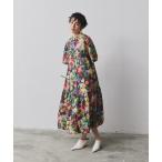 ショッピングedition 「manana suerte」 半袖ワンピース FREE グリーン レディース