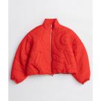 ショッピングローズ ブルゾン アウター Rose Quilted Padded Jacket / ローズキルティング中綿ジャケット レディース