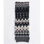 靴下 「2025WINTER PRE-ORDER」Mokemoke Argyle Muffler / モケモケアーガイルマフラー レディース