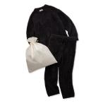 パジャマ 「ラッピング済み」「HOMME」ベーシックジェラートプルオーバー＆ロングパンツSET メンズ