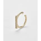 イヤーカフ K10ダイヤモンドイヤーカフ（片耳用） レディース