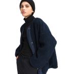 ブルゾン アウター 撥水 リバーシブル キルティングボア シェルパジャケット レディース