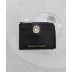 パスケース 配色ビジューフラグメントケース