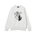 トレーナー スウェット BEAMS / ”NEKO NO HANAYA” Crewneck Sweat メンズ レディース