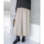 パンツ ラメミックスツイード クロップド パンツ レディース