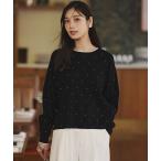 ニット セーター クリスタルホットフィット ニット レディース
