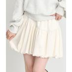 ショッピングバルーン スカート ラウンド切り替えバルーンミニスカート