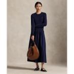 ワンピース ハイブリッド ケーブル セーター ドレス