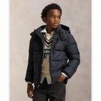 ダウン アウター リップストップ ダウン フーデッド ジャケット キッズ 子供服 男の子