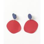 [UN3D.] серьги ( обе уголок для ) FREE красный женский 