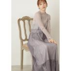 「JILL STUART」 キャミソールワンピース 2 パープル レディース