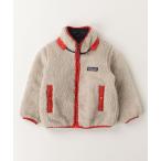「patagonia」 「KIDS」ワンポイントブルゾン - ベージュ キッズ