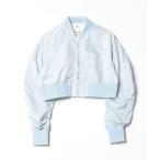 ショッピングファーファ 「FURFUR」 ジップアップブルゾン ONE SIZE ブルー レディース