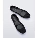 「melissa」 フラットパンプス 37 ブラック レディース