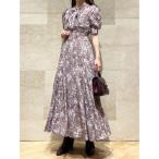 「SNIDEL」 半袖ワンピース 1 ピンク レディース