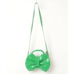 「melissa」 リボン2WAYバッグ - グリーン レディース