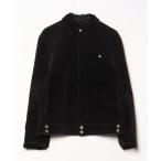 「BURBERRY BLACK LABEL」 コーデュロイジャケット M ブラック メンズ