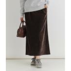 ショッピングロングスカート スカート 「HONEYSUCKLE ROSE」シェニールスカート(ウエストゴム・ストレッチ・秋カラー・体型を拾いにくい・親子でお揃い）