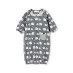 ショッピングロンパース ベビー服 ロンパース 「オーガニック」ジャカード2WAYオール「日本製」