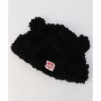 ニット帽 ニットキャップ BASICKS/ベイシックス Bear Beanie / ボア ベアビーニー レディース