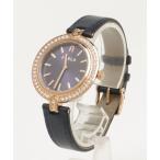 「FURLA」 腕時計 - ブラック レディース