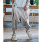 「CAMBIO」 サルエルパンツ M ミックスグレー メンズ