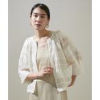 ショッピングチェックアップ 「SALON adam et rope'」 ジップアップブルゾン FREE ホワイト レディース