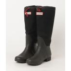 「HUNTER」 レインブーツ 37 ブラック レディース