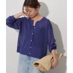 ショッピングサマー カーディガン 「JOURNAL STANDARD relume」 ニットカーディガン FREE ブルー レディース