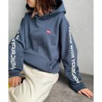 パーカー 「WEB限定」「CHUMS/チャムス」 HWYC 袖プリント スウェットパーカー レディース メンズ