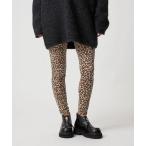 レギンス スパッツ 「6(ROKU)」レオパード  レギンス レディース