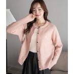 カーディガン ∴WEGO/「25年秋冬新作」USPOLO別注微起毛カーディガン レディース