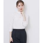 ショッピングカットソー tシャツ シャーリングデザイントップス「洗濯機OK/吸湿発熱」 レディース