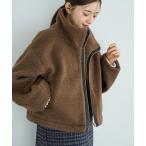 ブルゾン アウター カーリーボアブルゾン「585106」 レディース
