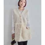 コート アウター ミックスボアジレ レディース