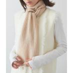 マフラー ストール 「SETUP7」カシミヤニットリブ編みマフラー　CLIR レディース