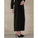 ショッピングリエディ スカート 「MEISM by Re:EDIT」「2025AW COLLECTION」「低身長/高身長サイズ有」ドビーツイードナロースカート