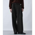  слаксы [SET UP соответствует ] двойной we b глубокий tuck широкий брюки (HARE) мужской 