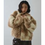 ブルゾン アウター ボリュームファーブルゾン「ELLEgirl/エルガール」 レディース