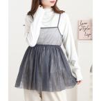 tシャツ myke 起毛リブ プチハイネックロンT レディース