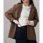 ニット セーター mitis クルーネックリブ編みプルオーバー レディース