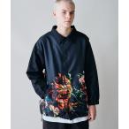 ブルゾン アウター rehacer _ Botanical Coach Jacket / ボタニカルコーチジャケット メンズ