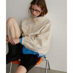 フリーススタンドプルオーバー レディース