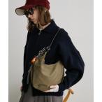 ショルダーバッグ バッグ ナイロンコンビラウンドショルダーバック レディース