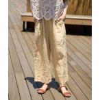 [PUAL CE CIN] легкий брюки FREE желтый женский 