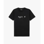 「agnes b.」 半袖Tシャツ 0 ブラック メンズ